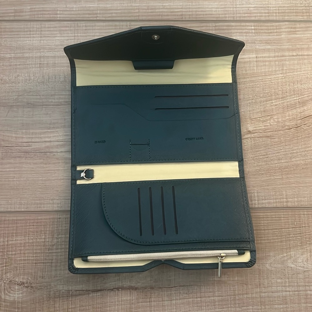Green Travel Wallet
